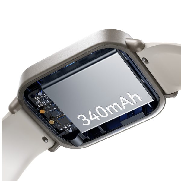 SmartWatch Fit-Life Jr-FT3S ar funkciju, kas saņem zvanu-titāna krāsu