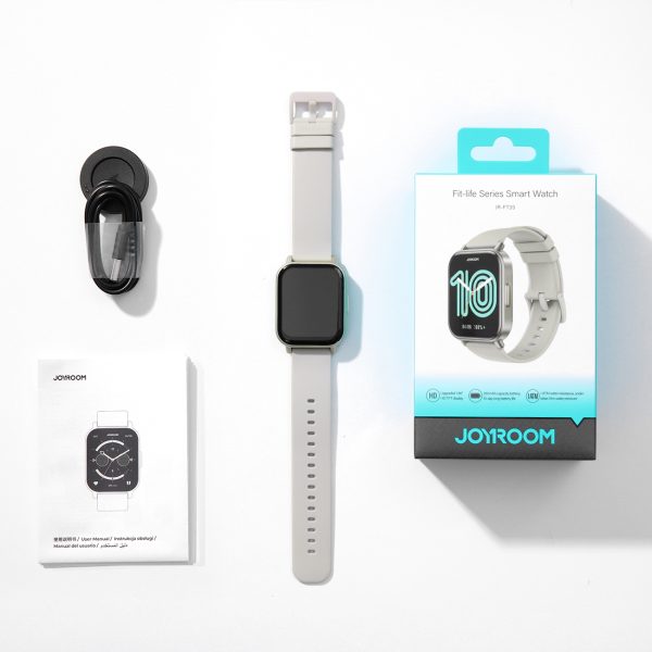 SmartWatch Fit-Life Jr-FT3S ar funkciju, kas saņem zvanu-titāna krāsu