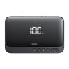 4in1 lēciena starteris 600A ar PowerBank 6000mAh lukturīša super enerģijas kompresors - melns