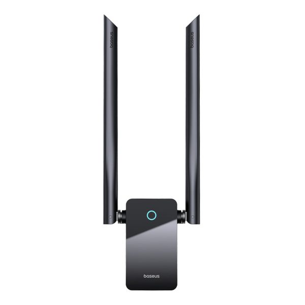 1026733-4-karta-sieciowa-usb-wifi-2-4ghz-5ghz-fastjoy-access-baseus-hurtownia-dropshipping USB WiFi 2,4GHz 5GHz FastJoy piekļuves punkts 1800 MB/s - melns