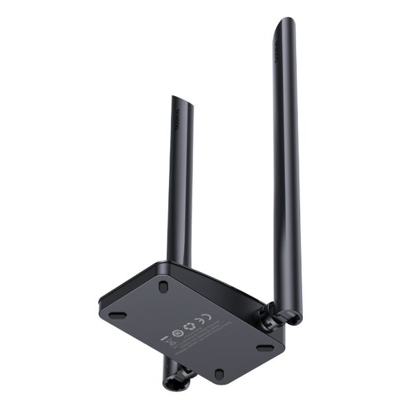 1026733-5-karta-sieciowa-usb-wifi-2-4ghz-5ghz-fastjoy-access-baseus-hurtownia-dropshipping USB WiFi 2,4GHz 5GHz FastJoy piekļuves punkts 1800 MB/s - melns