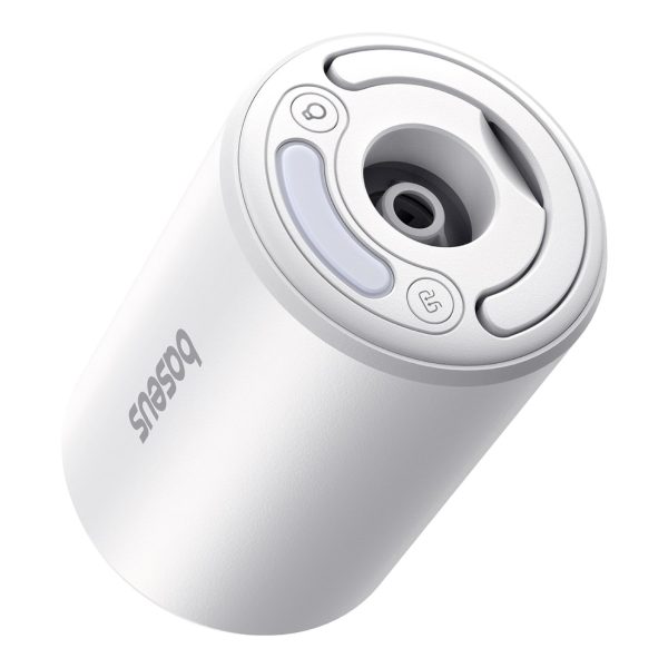 2in1 tūristu sūknis matracim un LED lukturīša Pocketgo Pro - balts