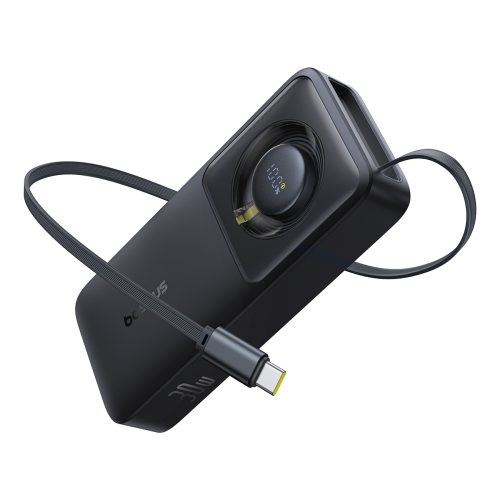 PowerBank 1000MAH 30W ar USB-C portu un izstrādāja USB-C Free2Pull-Black