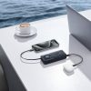 PowerBank 1000MAH 30W ar USB-C portu un izstrādāja USB-C Free2Pull-Black