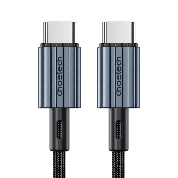 USB-C kabeļa kabelis-USB-C PD 60W XCC-1014 pītā pelējumā