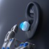 Bezvadu austiņas TWS Bluetooth 5.3 Lightura vokāls - zila