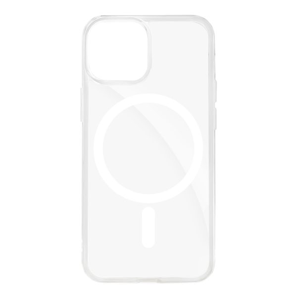 CLEAR CASE MAGSAFE CASE iphone 16 indukcijas lādētājam - caurspīdīgs