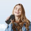 Bezvadu skaļruņu elements T2 Plus modernizēts 20W Bluetooth 5.3 - melns