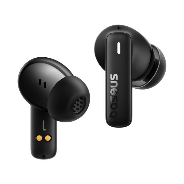 Bowie E19 TWS bezvadu austiņas, kas aizsprosto USB -C - melna