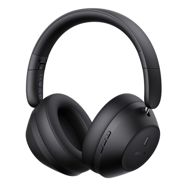 Bezvadu austiņas bass 30 Max Bluetooth 5.3 - melns