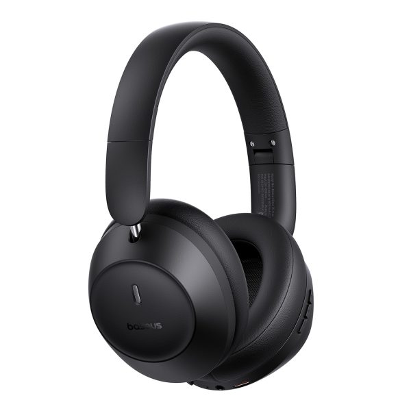 Bezvadu austiņas bass 30 Max Bluetooth 5.3 - melns