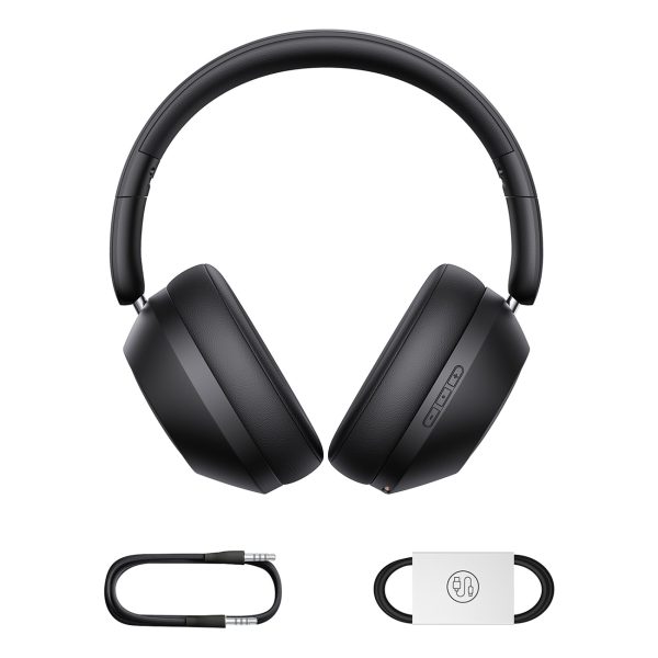 Bezvadu austiņas bass 30 Max Bluetooth 5.3 - melns