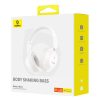 Bezvadu austiņas bass 30 Max Bluetooth 5.3 - balts