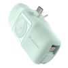 Mini PowerBank 5000MAH 15W USB -C un Apple Watch Charger - Green Mini PowerBank 5000MAH 15W USB -C un Apple Watch Charger - Green