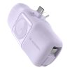 Mini PowerBank 5000MAH 15W USB -C un Apple Watch Charger - Purple