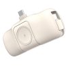 Mini PowerBank 5000MAH 15W USB -C un Apple Watch lādētājs - smilškrāsa
