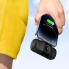 Mini PowerBank 5000MAH 15W iPhone Lightning un Apple Watch lādētājs - melns