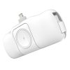 Mini PowerBank 5000MAH 15W iPhone Lightning un Apple Watch lādētājs - balts