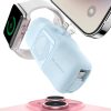 Mini PowerBank 5000MAH 15W iPhone Lightning un Apple Watch lādētājs - zils
