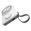 Power Bank 1000MAH vadīja USB-C USB-zibens magsafe Apple Watch-White
