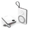 Power Bank 1000MAH vadīja USB-C USB-zibens magsafe Apple Watch-White