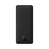 PowerBank AirPow 20W 1000mah ar USB -A kabeli - USB -C 30cm - melns