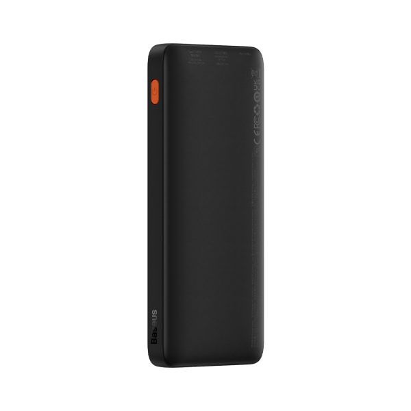PowerBank AirPow 20W 1000mah ar USB -A kabeli - USB -C 30cm - melns