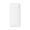 PowerBank Airpow 20W 1000mah ar USB -A kabeli - USB -C 30cm - balts