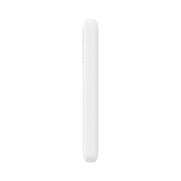 PowerBank Airpow 20W 1000mah ar USB -A kabeli - USB -C 30cm - balts