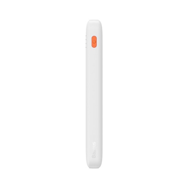 PowerBank Airpow 20W 1000mah ar USB -A kabeli - USB -C 30cm - balts