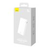 PowerBank Airpow 20W 1000mah ar USB -A kabeli - USB -C 30cm - balts