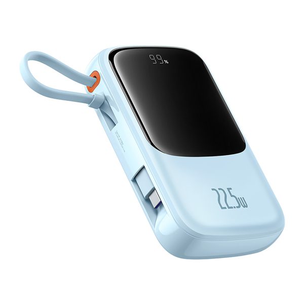 Power Bank 1000MAH QPOW PRO+ 22.5W USB -C - Blue