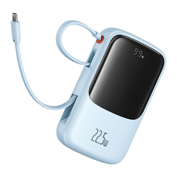 Power Bank 1000MAH QPOW PRO+ 22.5W USB -C - Blue