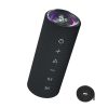 Bluetooth Portable skaļrunis Mirtune C2 24W + USB -C Aux kabeļi - melni