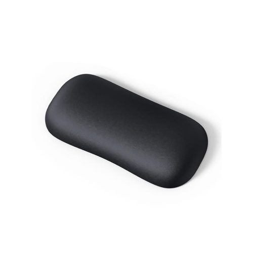 Ergonomiskā plaukstas spilventiņš 130 x 65 mm - melns