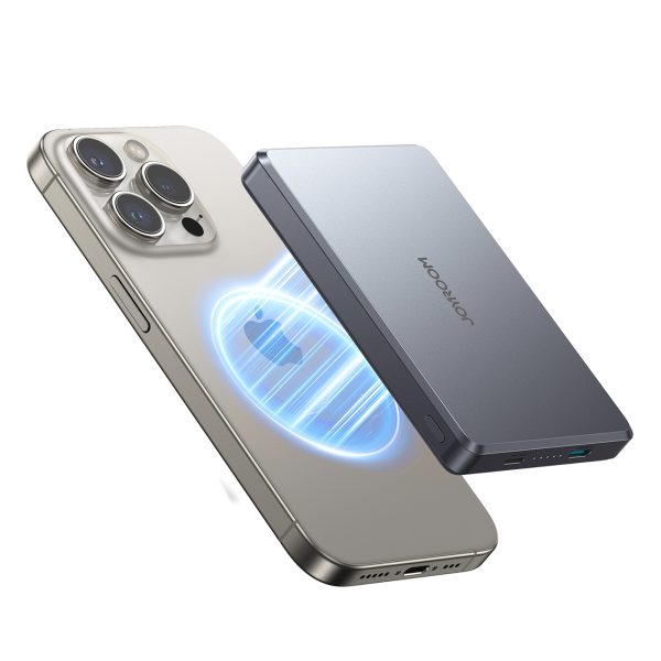 PowerBank Pro 1000MAH Ultra -magnetic Ultractic PD 20W USB -C Lightning -pelēks