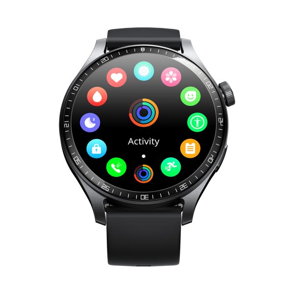 SmartWatch Classic Series Jr -FC2 Pro ar zvanu saņemšanas funkciju - tumši pelēku