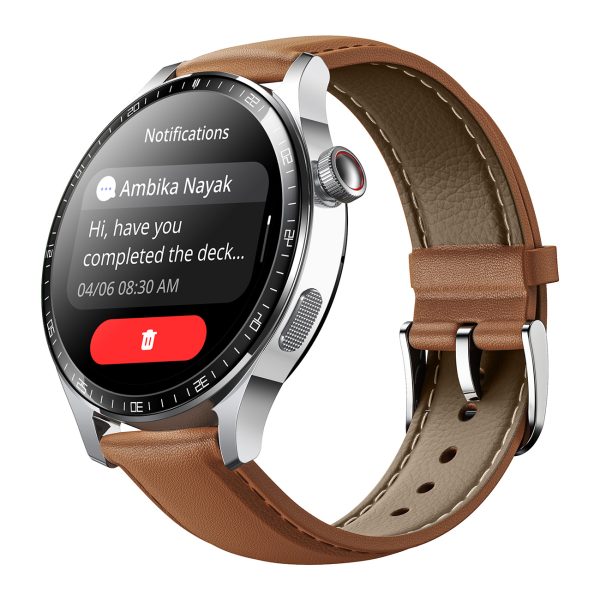 Smartwatch Classic Series Jr -FC2 Pro ar zvanu saņemšanas funkciju - sudrabs
