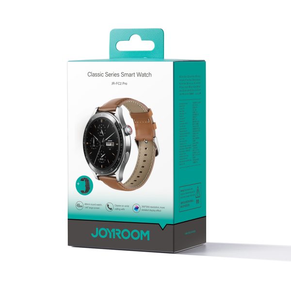 Smartwatch Classic Series Jr -FC2 Pro ar zvanu saņemšanas funkciju - sudrabs