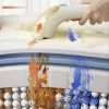 Izlidojošais putekļsūcējs 12000Pa 450w Self -Cleaning B100 -s -balts