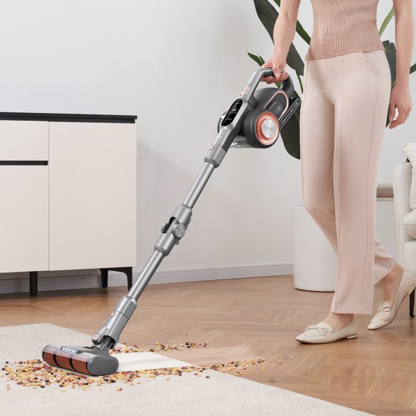 Bezvadu putekļsūcējs Jimmy H10 Pro High Suction Power - sudraba pelēks