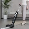 3in1 bezvadu putekļsūcējs ar mopu un skruberi Jimmy HW9 300W - melns un sudrabs