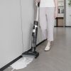 3in1 bezvadu putekļsūcējs ar mopu un skruberi Jimmy HW9 300W - melns un sudrabs