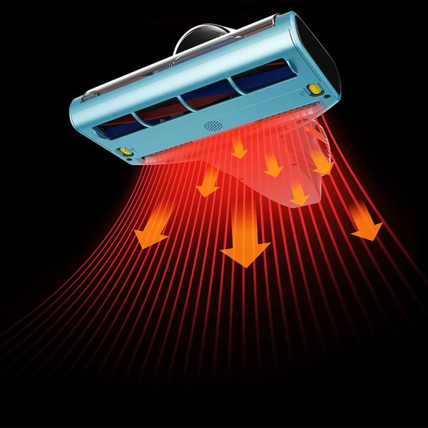 Matrača putekļsūcējs alerģijas slimniekiem UV ērču un ultraskaņas Jimmy BX7 Pro 700W sterilizācija - zilā krāsā