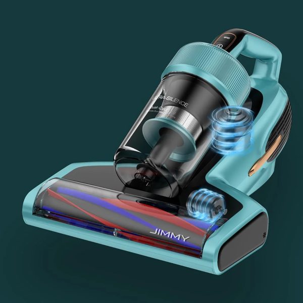 Matrača putekļsūcējs alerģijas slimniekiem UV ērču un ultraskaņas Jimmy BX7 Pro 700W sterilizācija - zilā krāsā