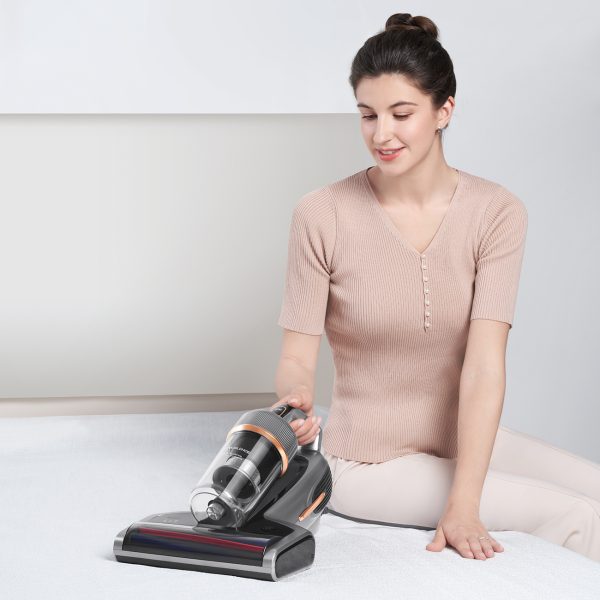 Matrača putekļsūcējs alerģijas slimniekiem UV ērču un ultraskaņas Jimmy BX7 Pro 700W sterilizācija - pelēks