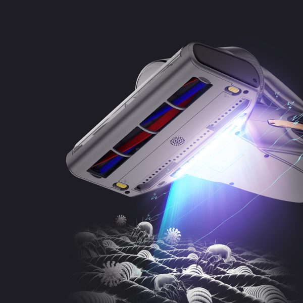 Matrača putekļsūcējs alerģijas slimniekiem UV ērču un ultraskaņas Jimmy BX7 Pro 700W sterilizācija - pelēks