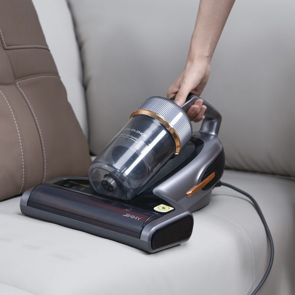Matrača putekļsūcējs alerģijas slimniekiem UV ērču un ultraskaņas Jimmy BX7 Pro Max 700W sterilizācija - melni pelēka