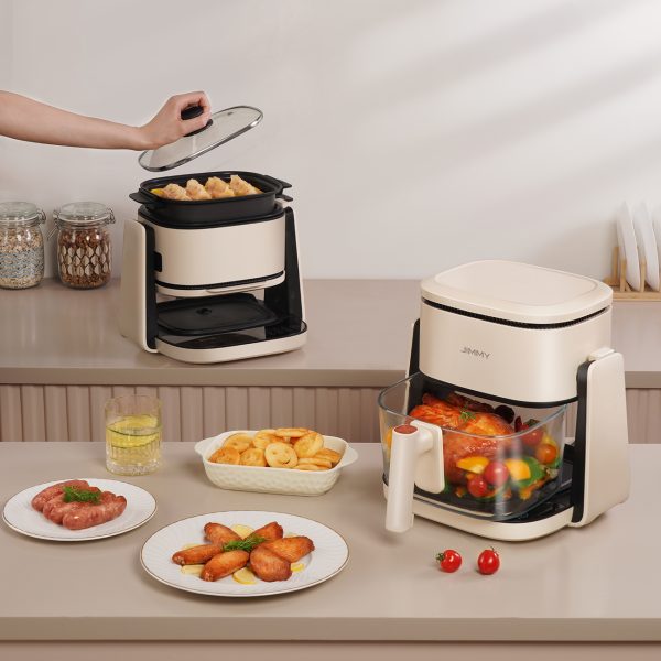 2in1 frī kartupeļi Pot un Pan Jimmy AF3 Air Fryer - melnā smilškrāsa