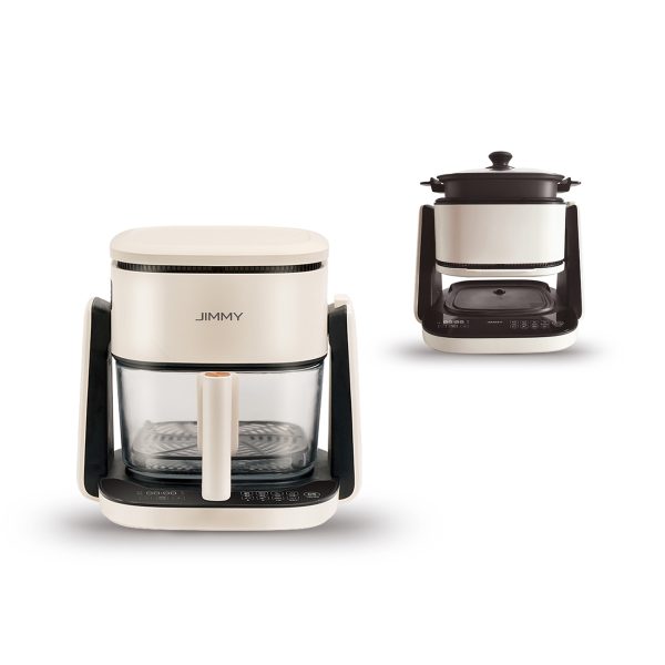 2in1 frī kartupeļi Pot un Pan Jimmy AF3 Air Fryer - melnā smilškrāsa